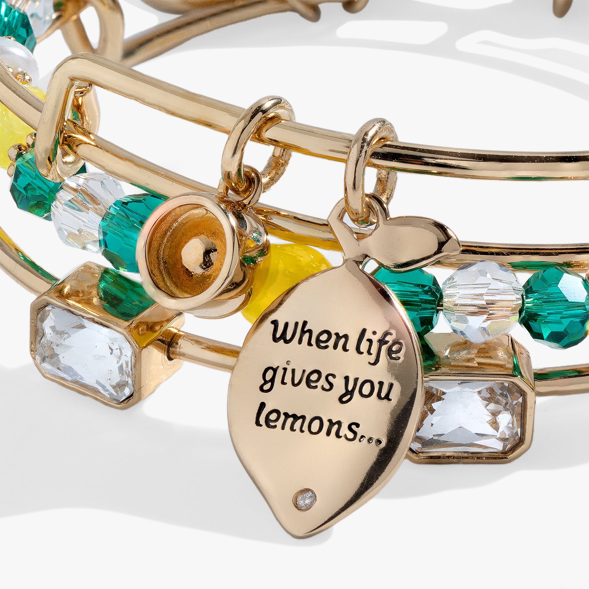 Lemon Charm Bangle Set of 3 ALEX AND ANI