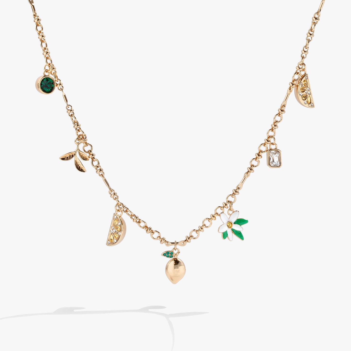 Lemon Multi-Charm Necklace ALEX AND ANI