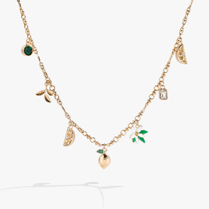 Lemon Multi-Charm Necklace ALEX AND ANI
