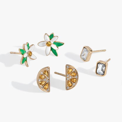 Lemon Earring Set of 3 ALEX AND ANI