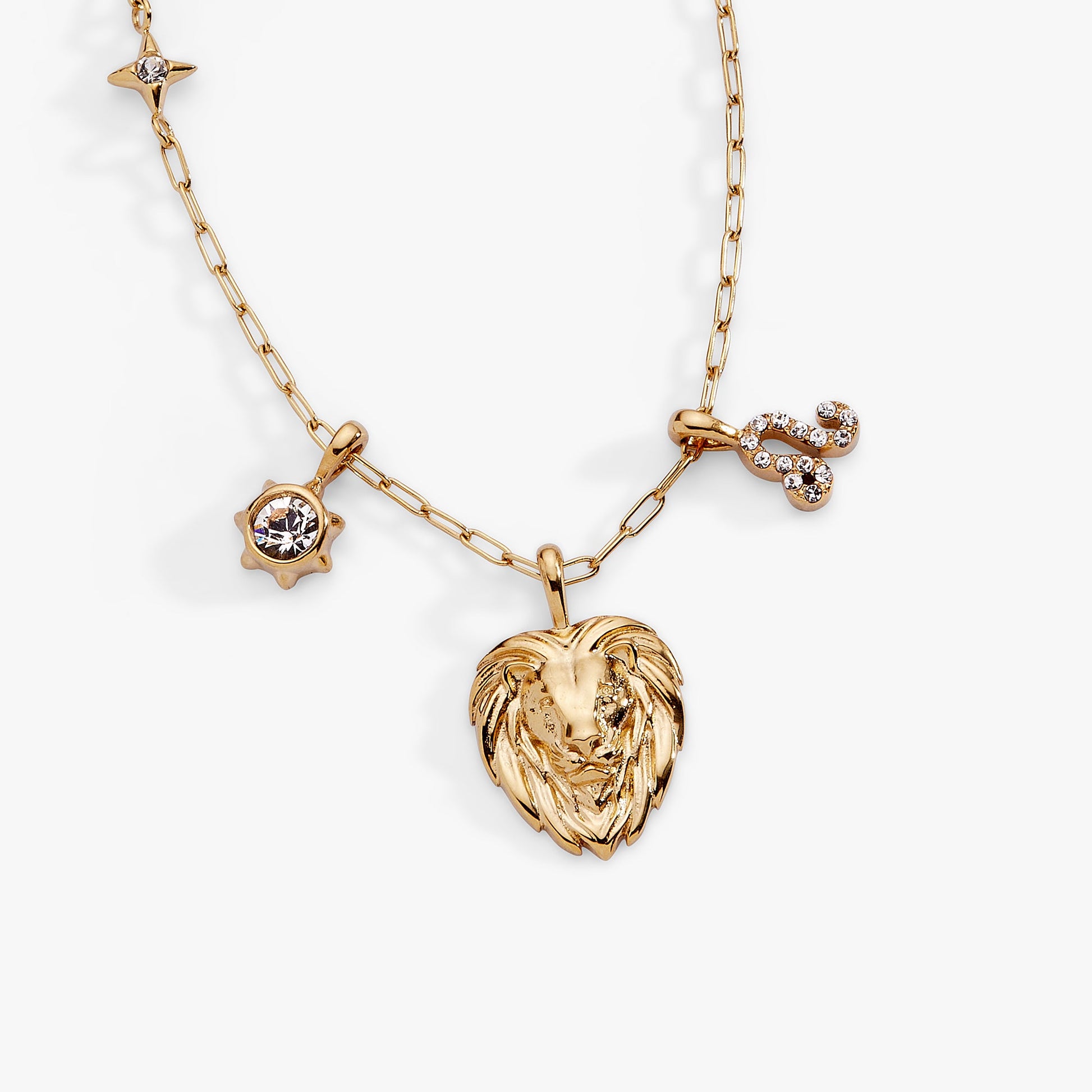 Leo Zodiac Charm Cluster Necklace ALEX AND ANI