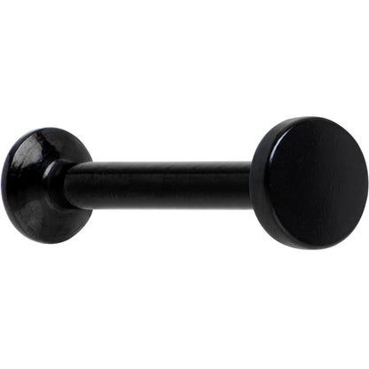 5/16 Black IP 3mm Circle Internal Thread Daith Cartilage Tragus BodyCandy