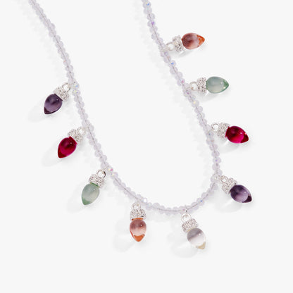 Christmas Muted Light Bulb Necklace ALEX AND ANI