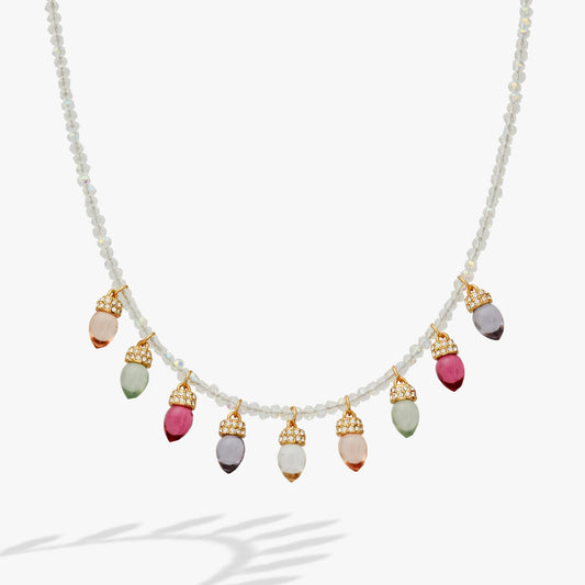 Christmas Muted Light Bulb Necklace ALEX AND ANI