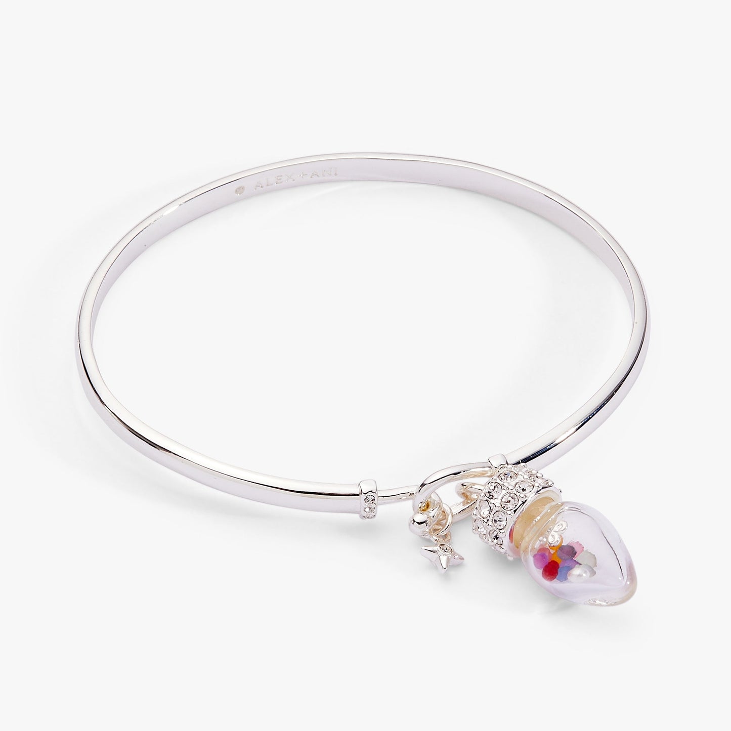 Christmas Light Bulb Shaker Tension Cuff ALEX AND ANI