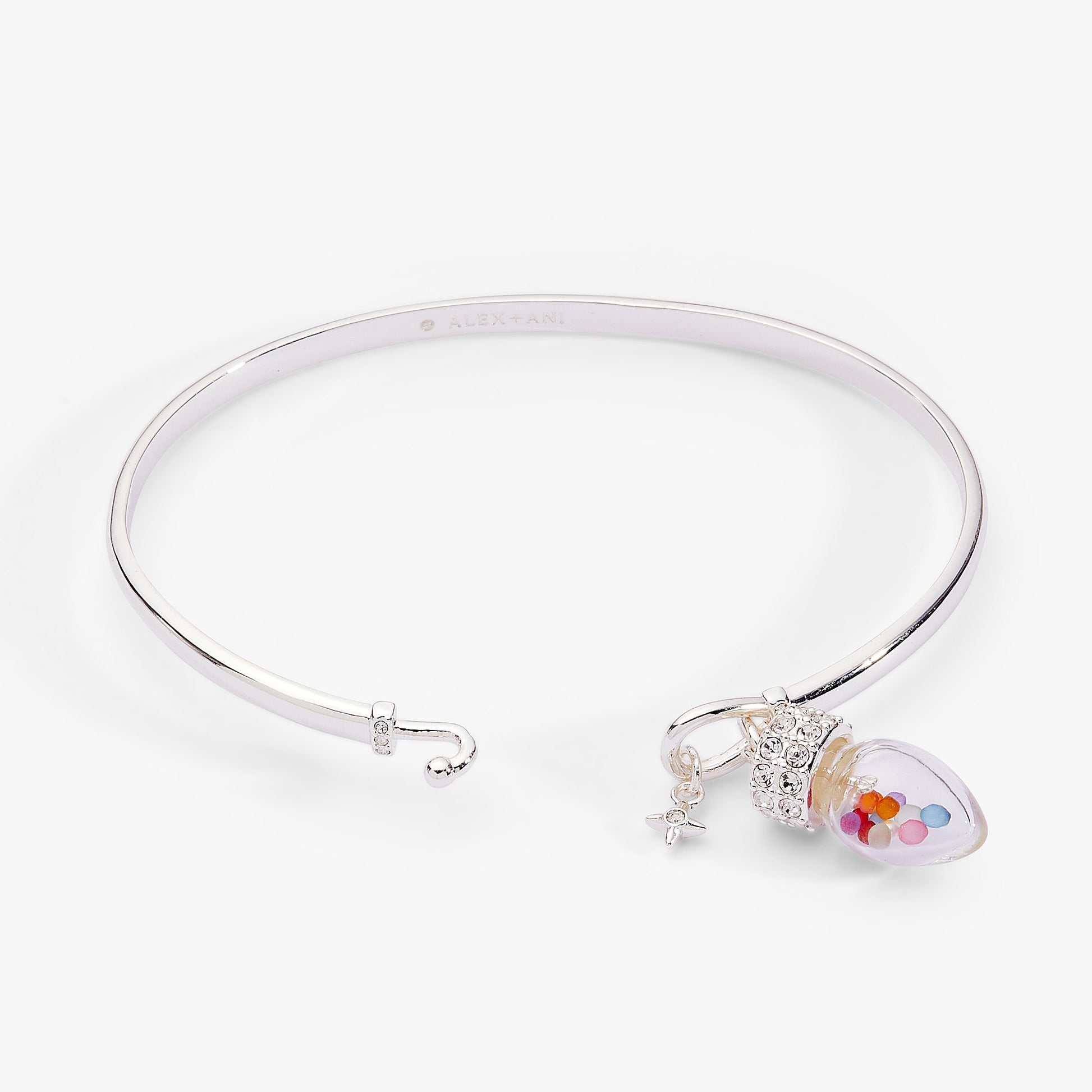 Christmas Light Bulb Shaker Tension Cuff ALEX AND ANI