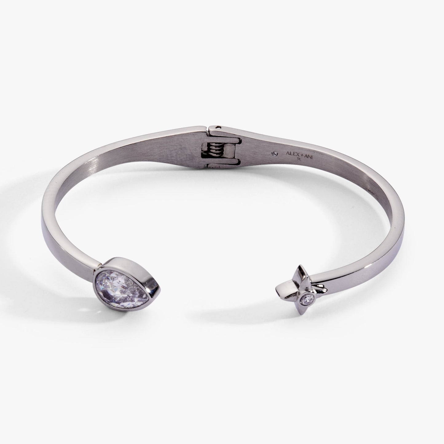 Crystal Teardrop and Star Cuff Bracelet ALEX AND ANI