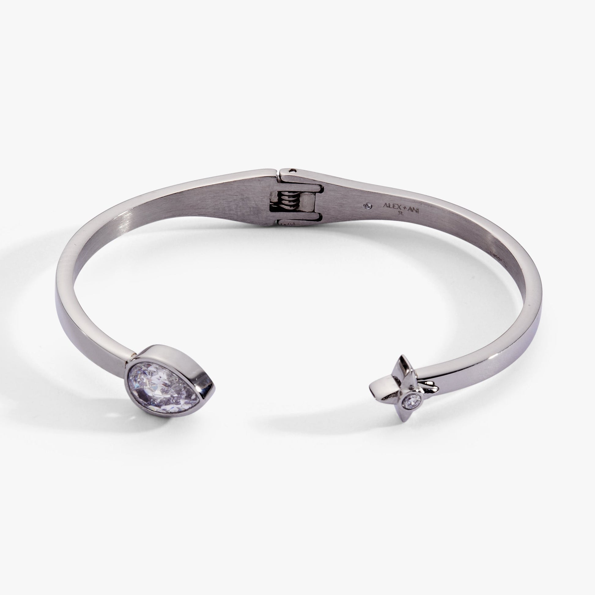 Crystal Teardrop and Star Cuff Bracelet ALEX AND ANI