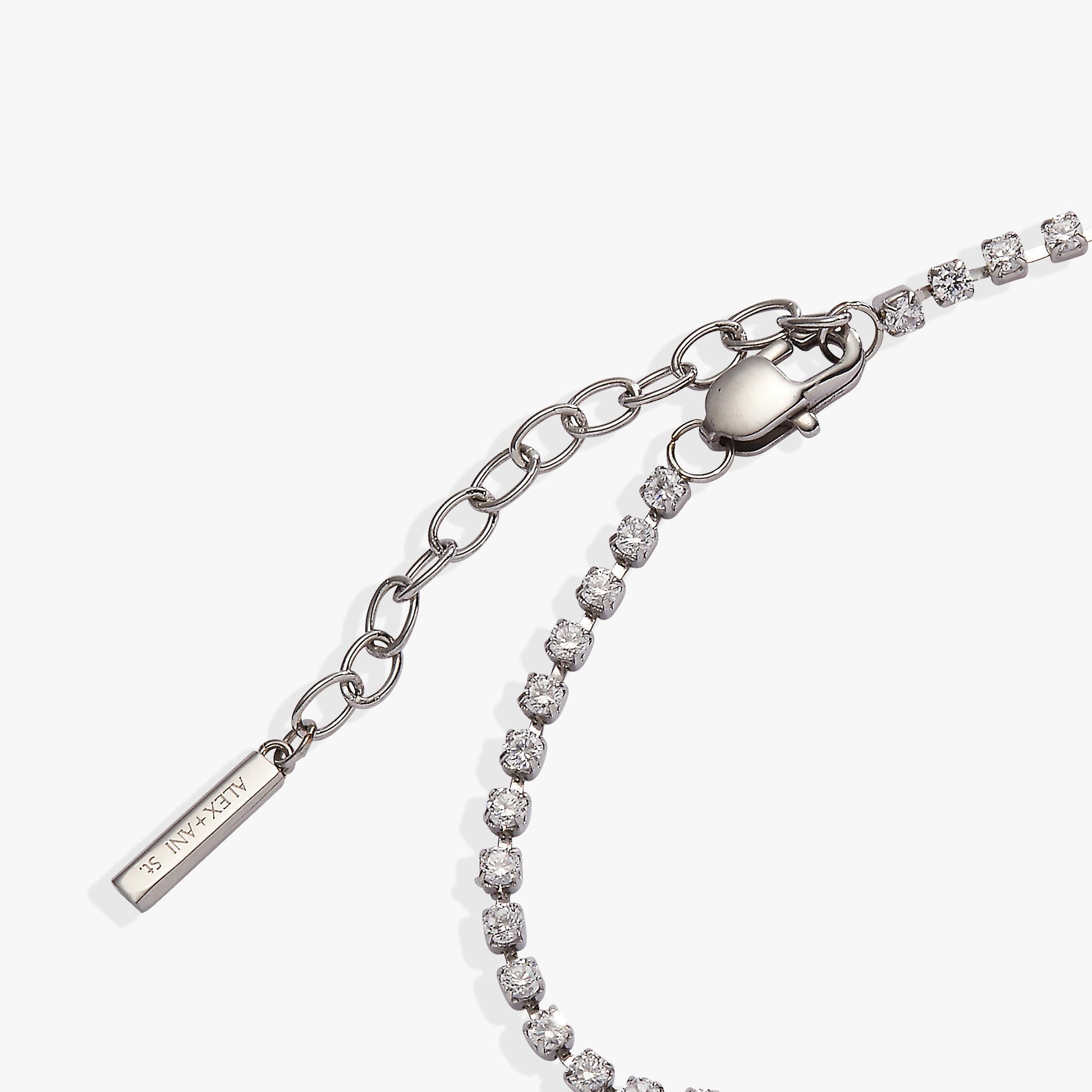 “Love” Crystal Tennis Bracelet ALEX AND ANI