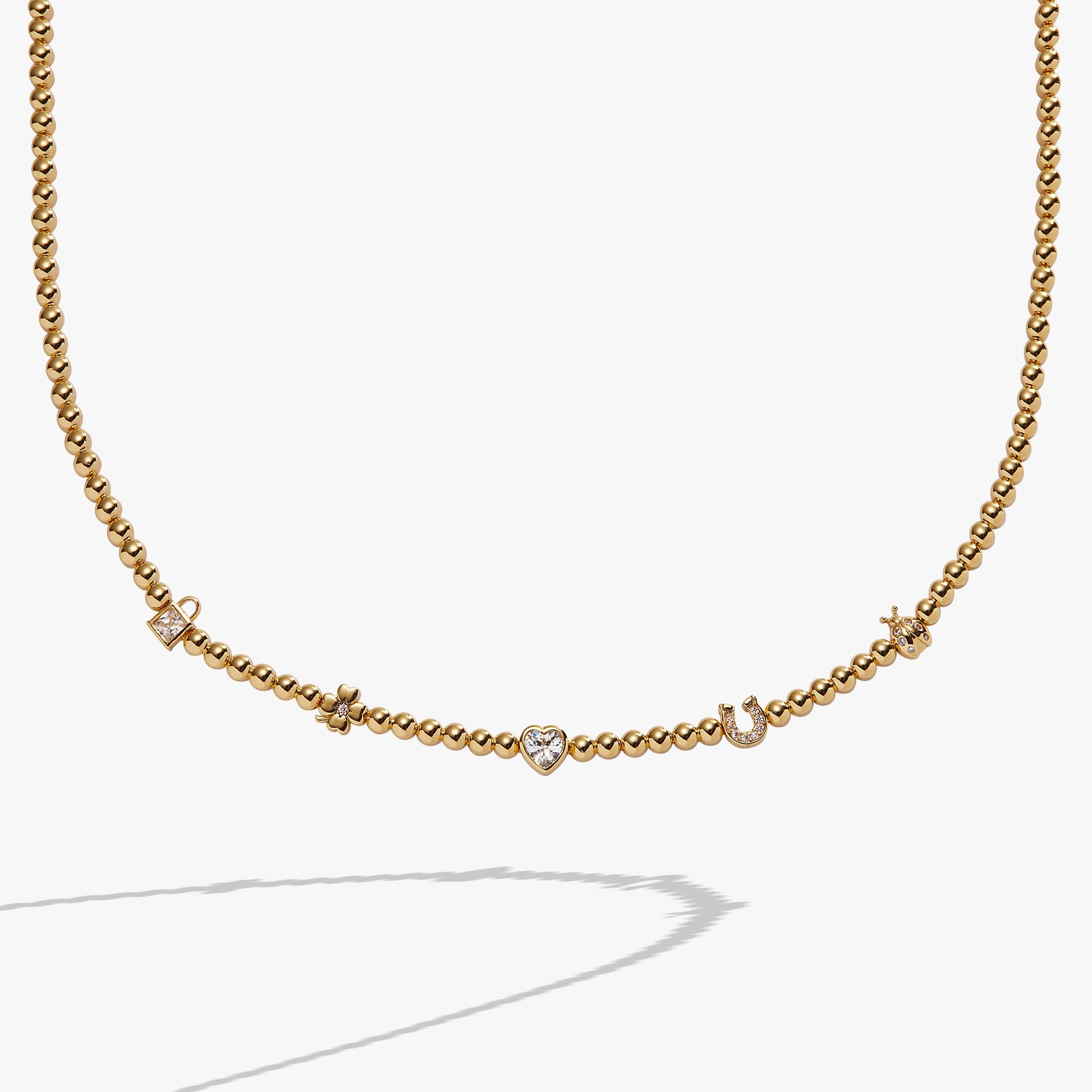 Love and Luck Tennis Necklace ALEX AND ANI