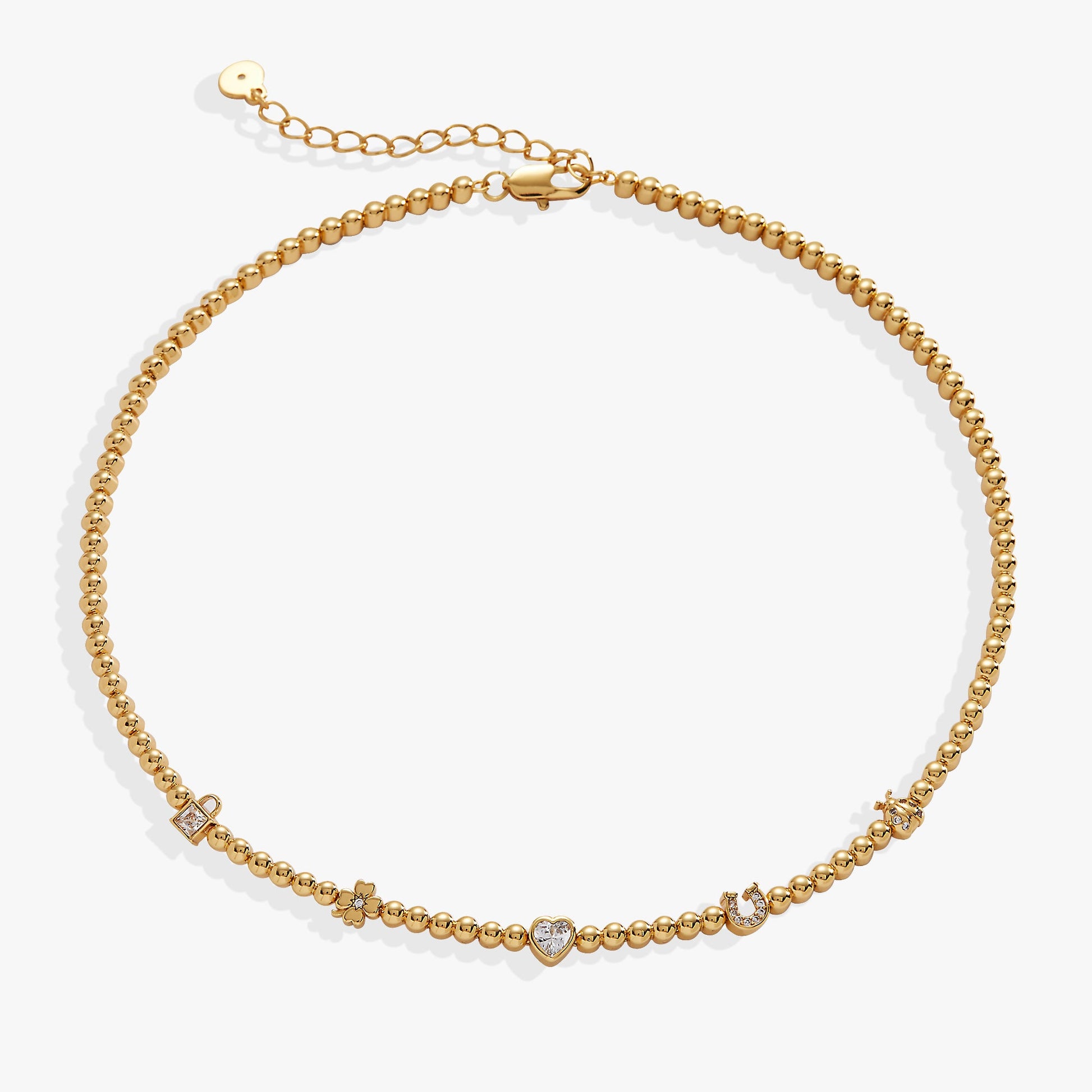 Love and Luck Tennis Necklace ALEX AND ANI