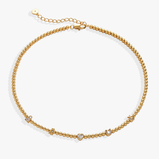 Love and Luck Tennis Necklace ALEX AND ANI