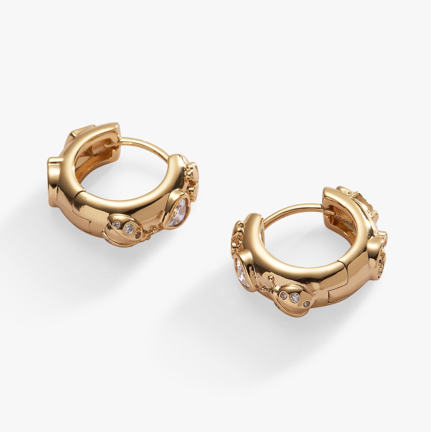 Love and Luck Huggie Hoops ALEX AND ANI