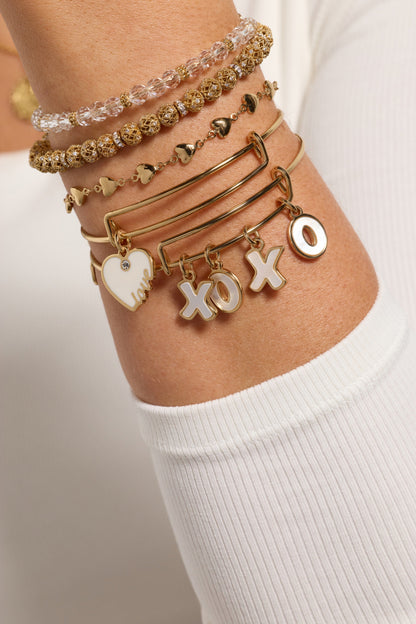 Love XOXO Bangle Set of 5 ALEX AND ANI