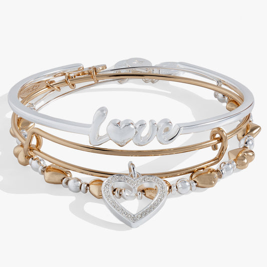 Love Bracelets Set of 3 ALEX AND ANI
