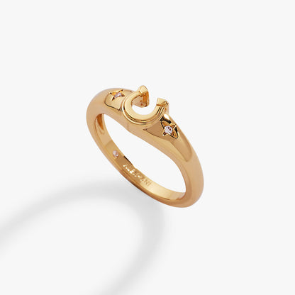 Lucky Horseshoe Ring ALEX AND ANI