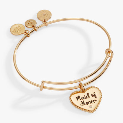 Maid of Honor Heart Bangle ALEX AND ANI