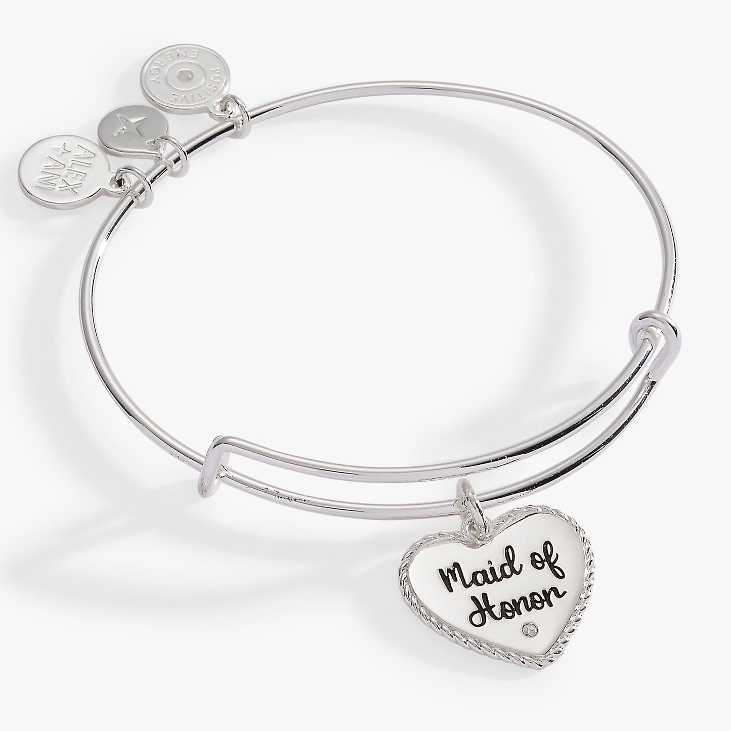 Maid of Honor Heart Bangle ALEX AND ANI