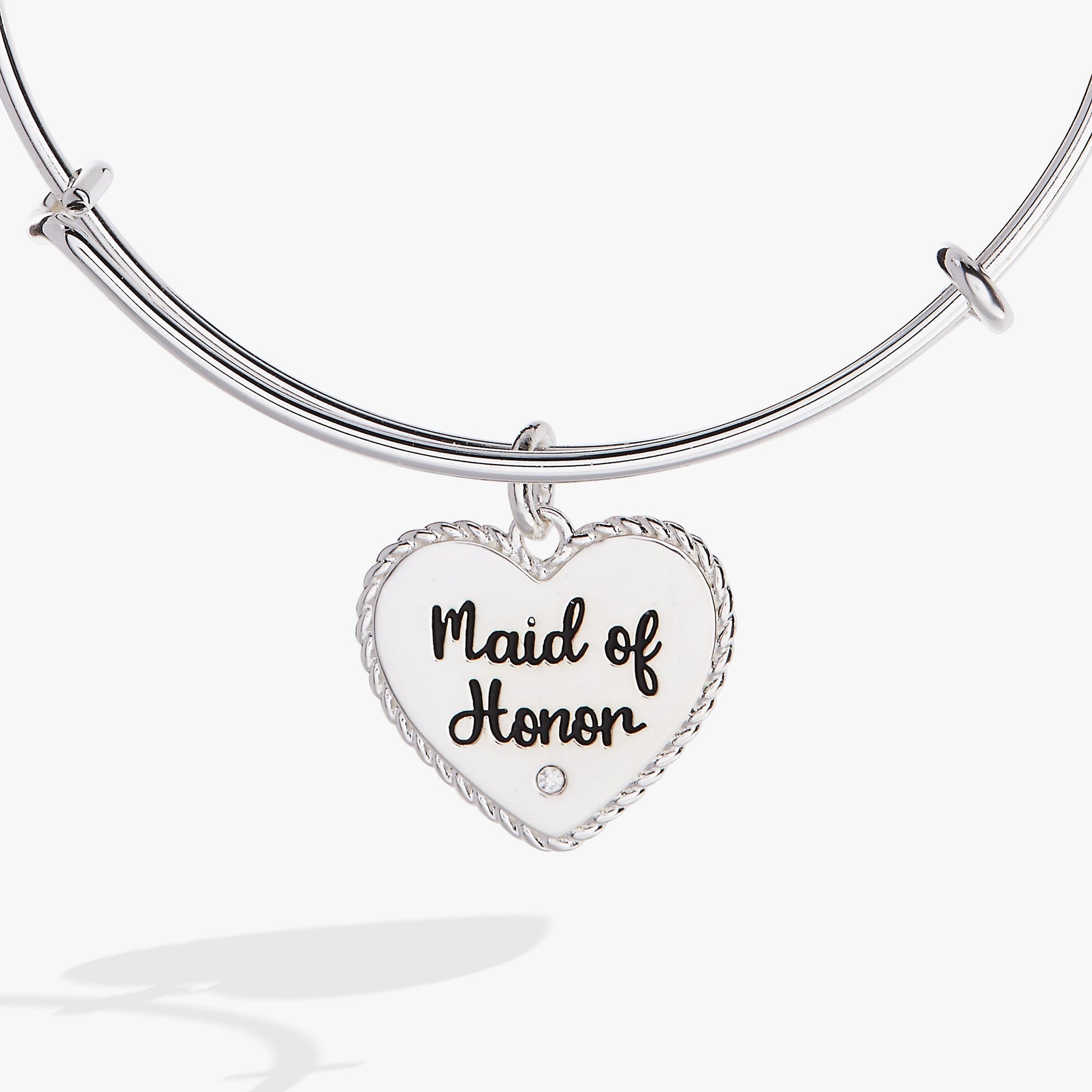 Maid of Honor Heart Bangle ALEX AND ANI