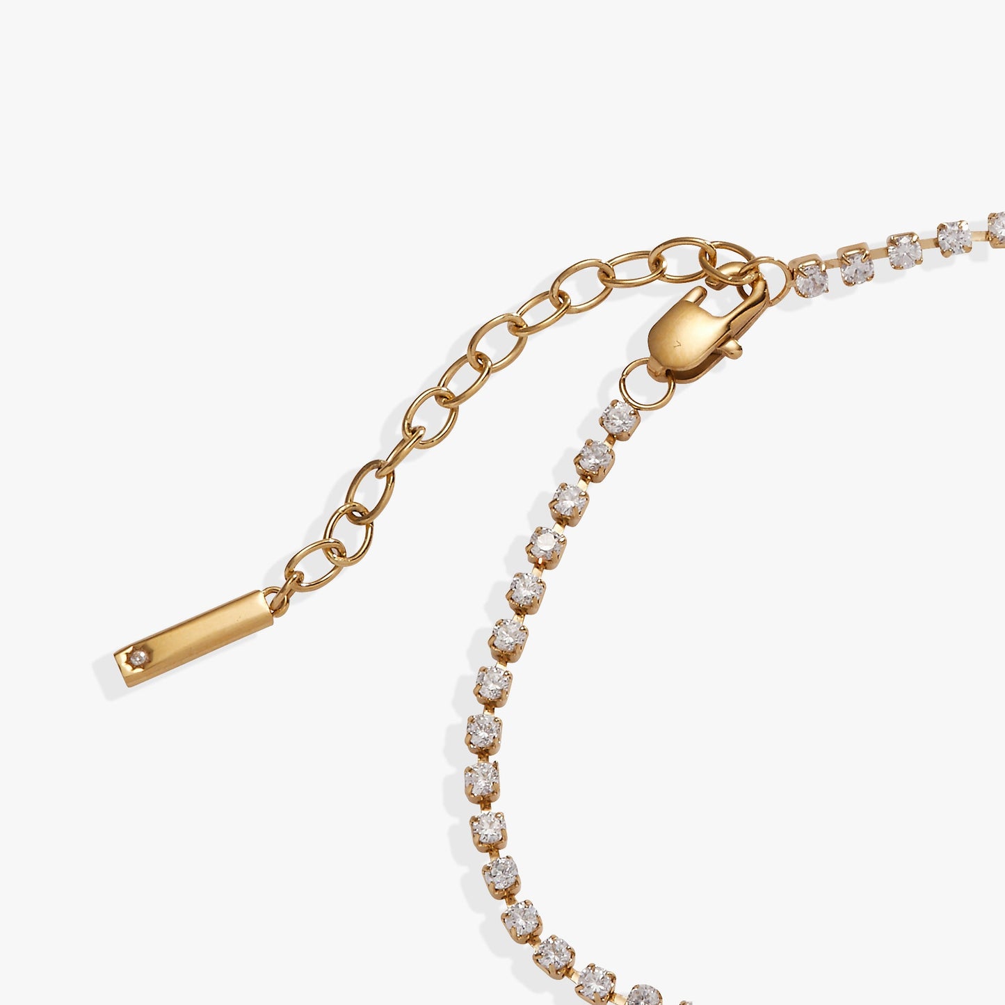 'Mama' Crystal Tennis Bracelet ALEX AND ANI