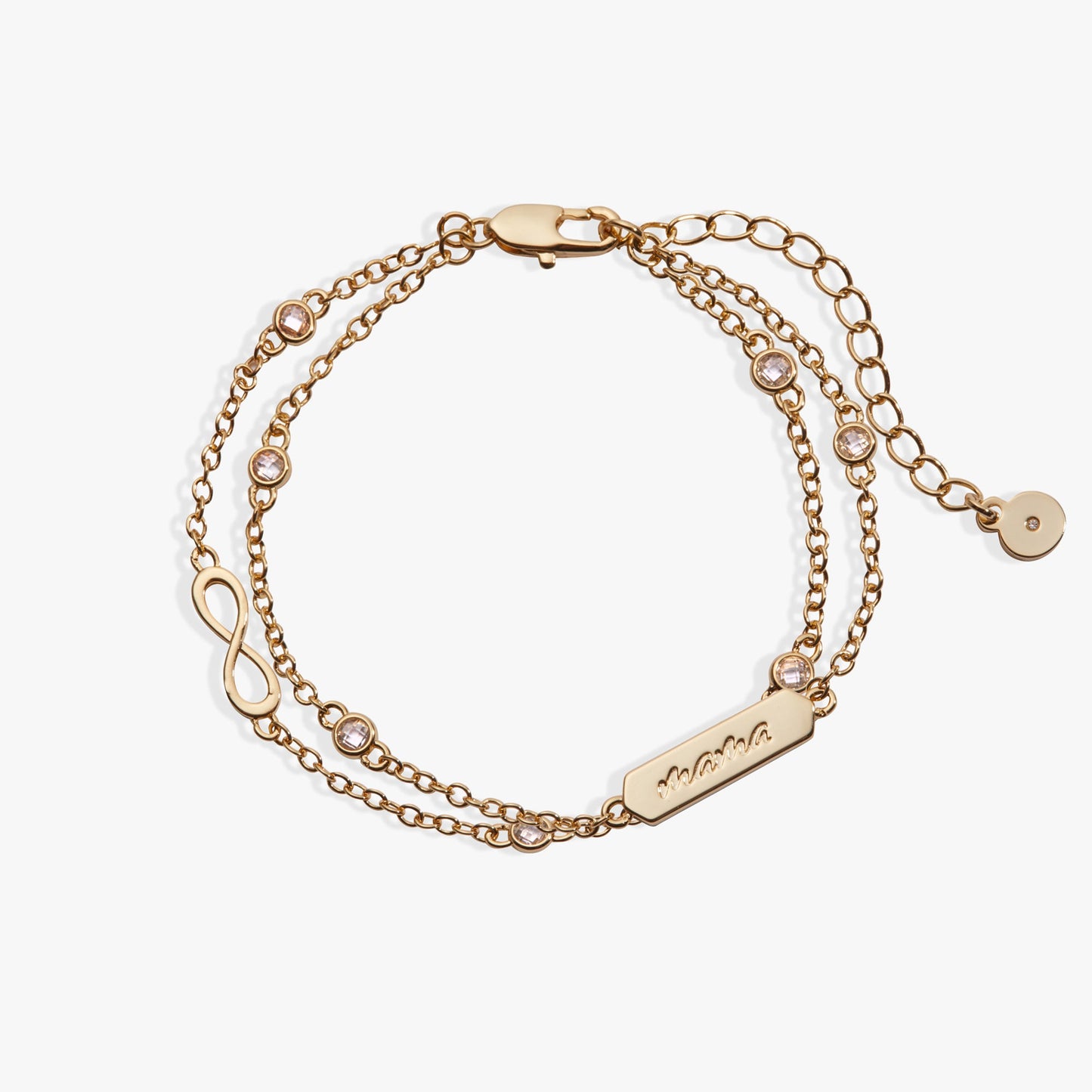 Mama Infinity Chain Double Strand Bracelet ALEX AND ANI