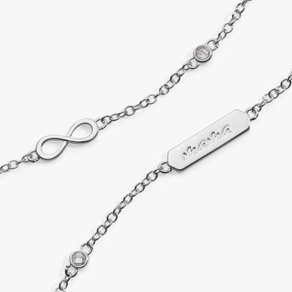 Mama Infinity Chain Double Strand Bracelet ALEX AND ANI