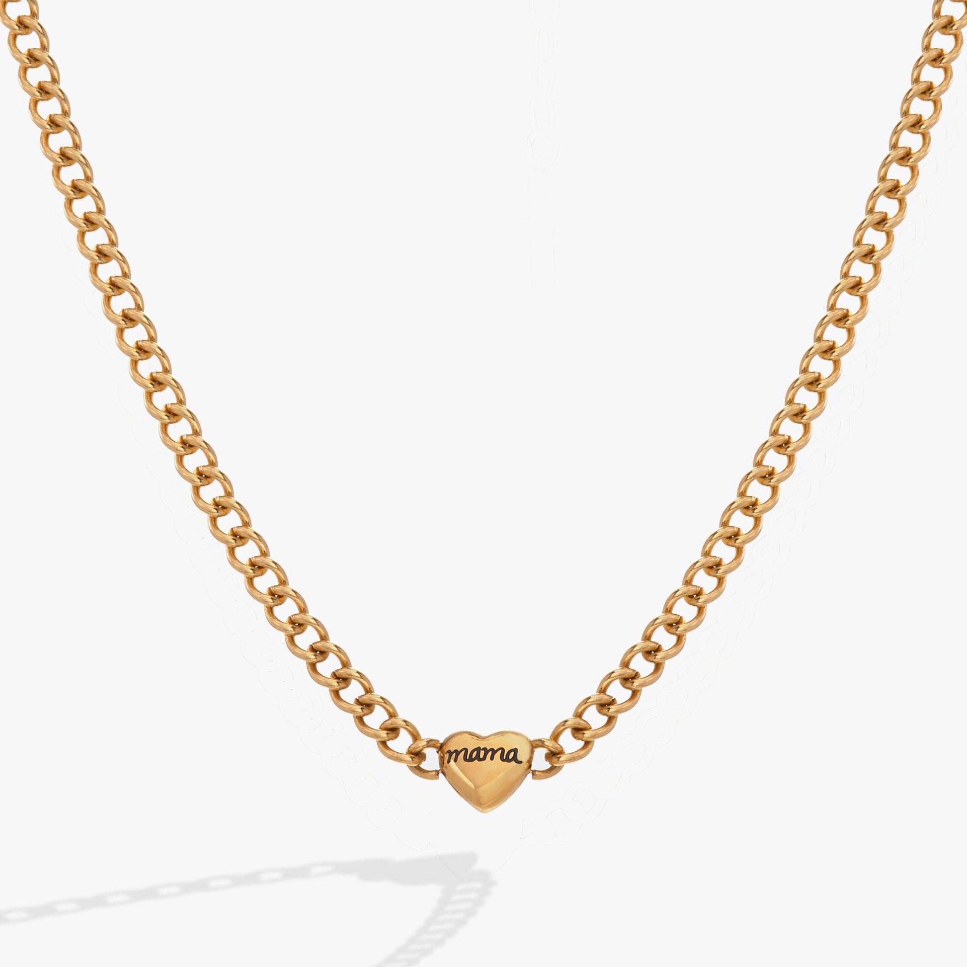 Mama Curb Chain Necklace ALEX AND ANI