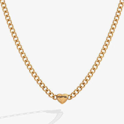Mama Curb Chain Necklace ALEX AND ANI