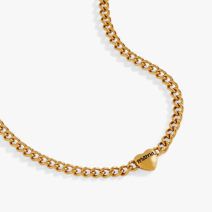 Mama Curb Chain Necklace ALEX AND ANI