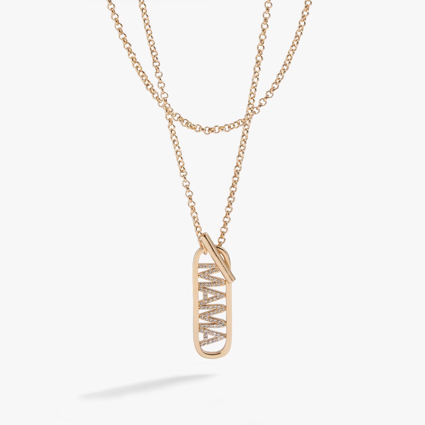 Mama Toggle Pendant Necklace ALEX AND ANI