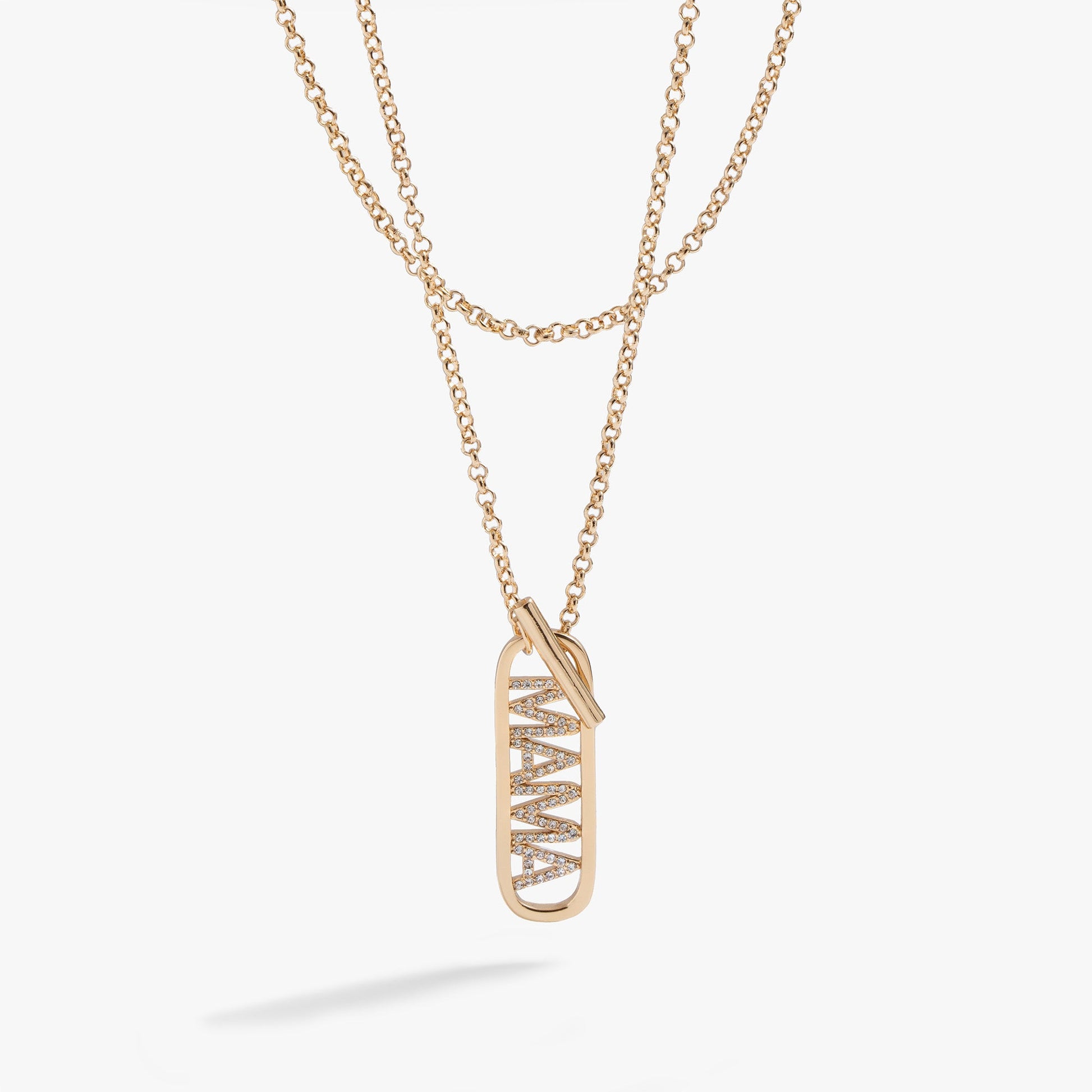 Mama Toggle Pendant Necklace ALEX AND ANI