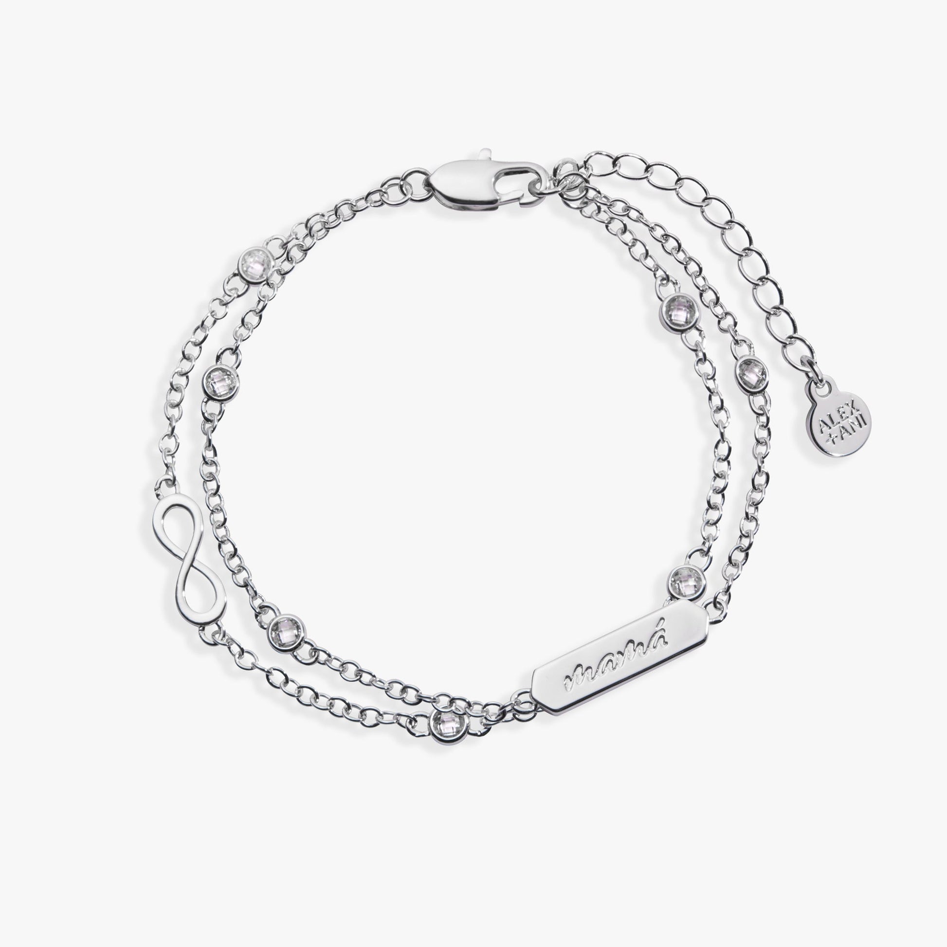Mamá Infinity Chain Double Strand Bracelet ALEX AND ANI