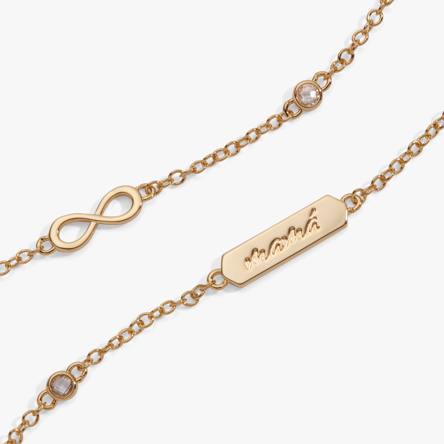 Mamá Infinity Chain Double Strand Bracelet ALEX AND ANI