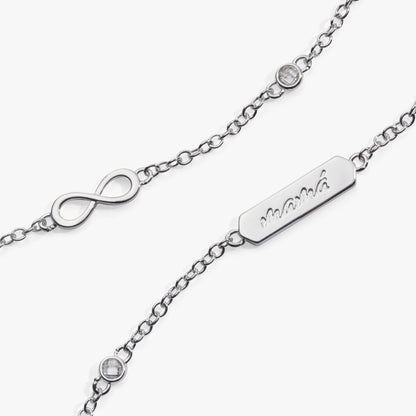 Mamá Infinity Chain Double Strand Bracelet ALEX AND ANI