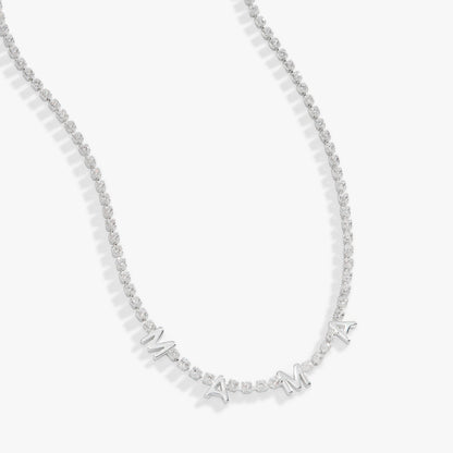 Mama Crystal Tennis Necklace ALEX AND ANI