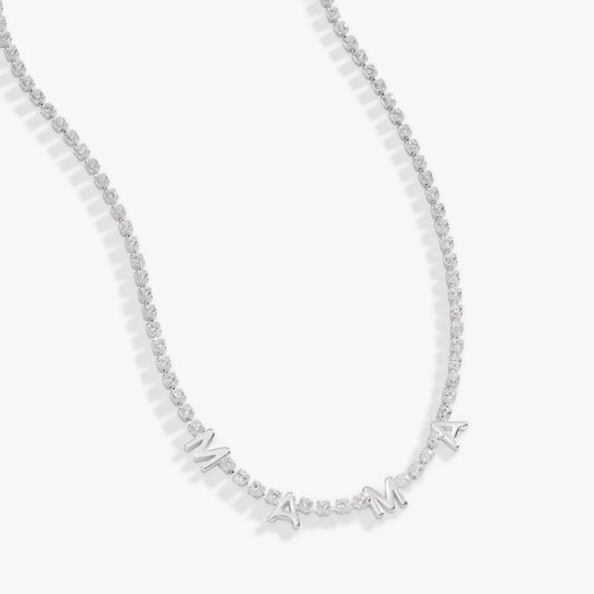 Mama Crystal Tennis Necklace ALEX AND ANI