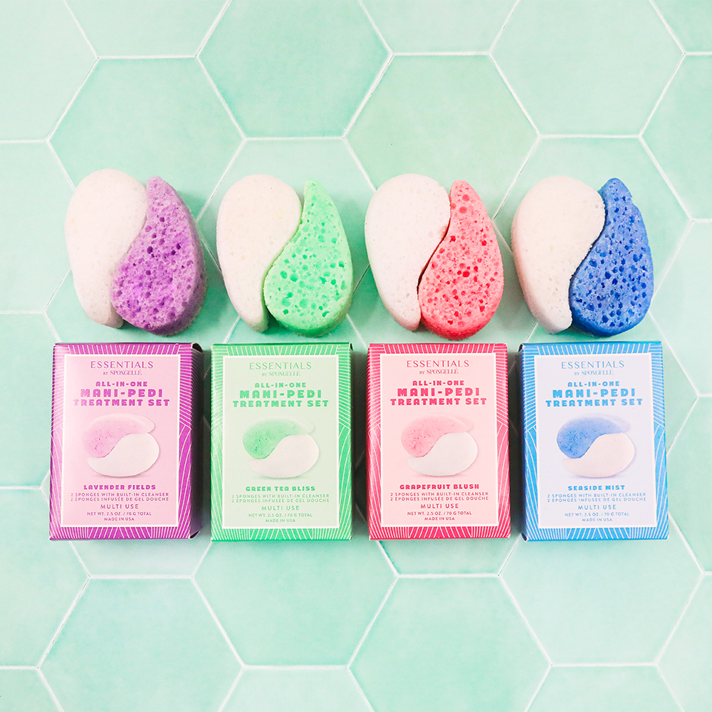 Essentials Mani-Pedi Assorted Pack Spongellé