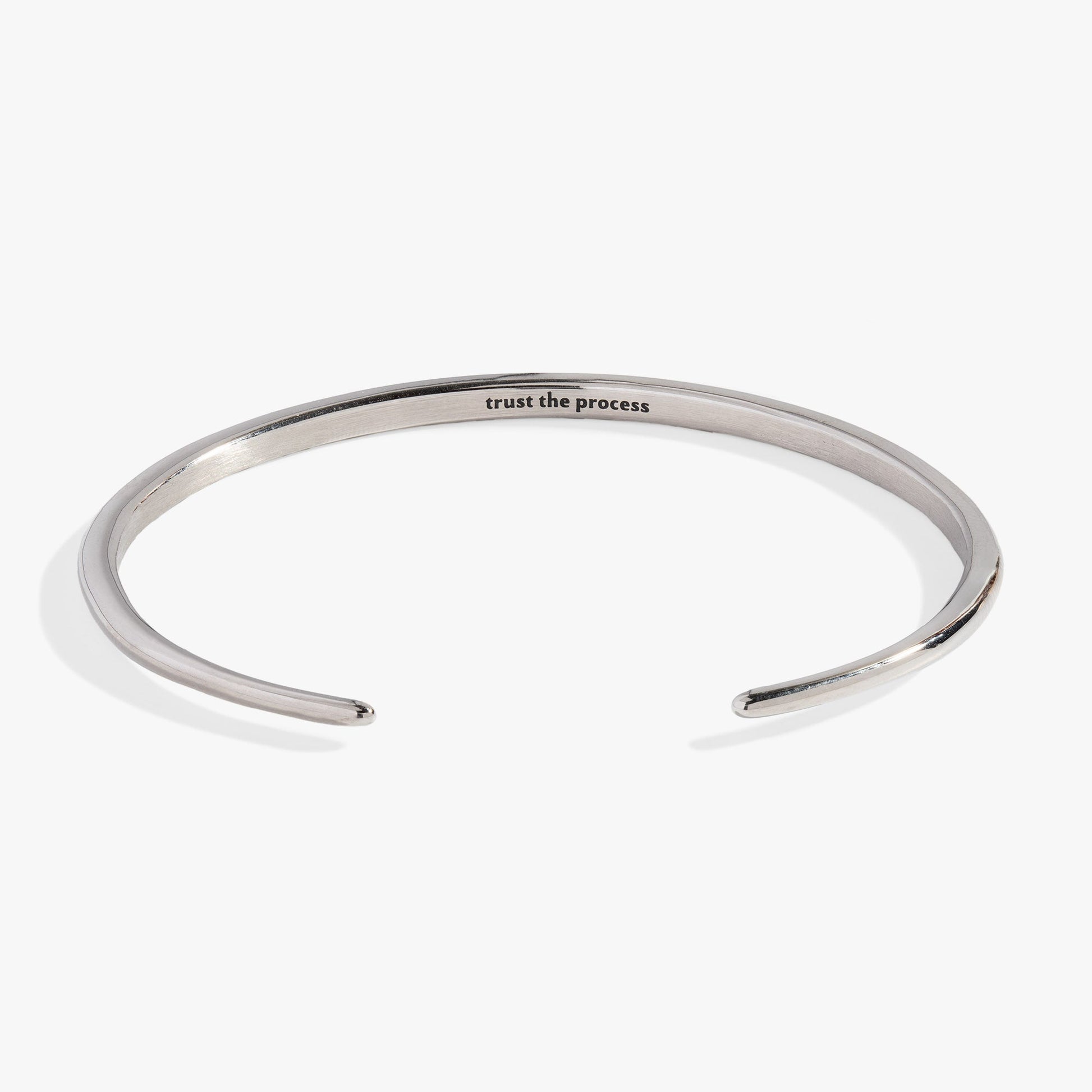 “Trust the Process” Open Tusk Cuff Bracelet ALEX AND ANI