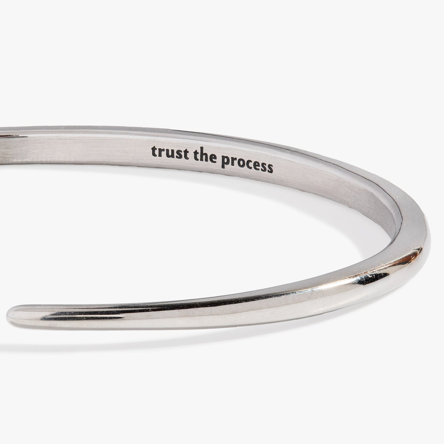 “Trust the Process” Open Tusk Cuff Bracelet ALEX AND ANI