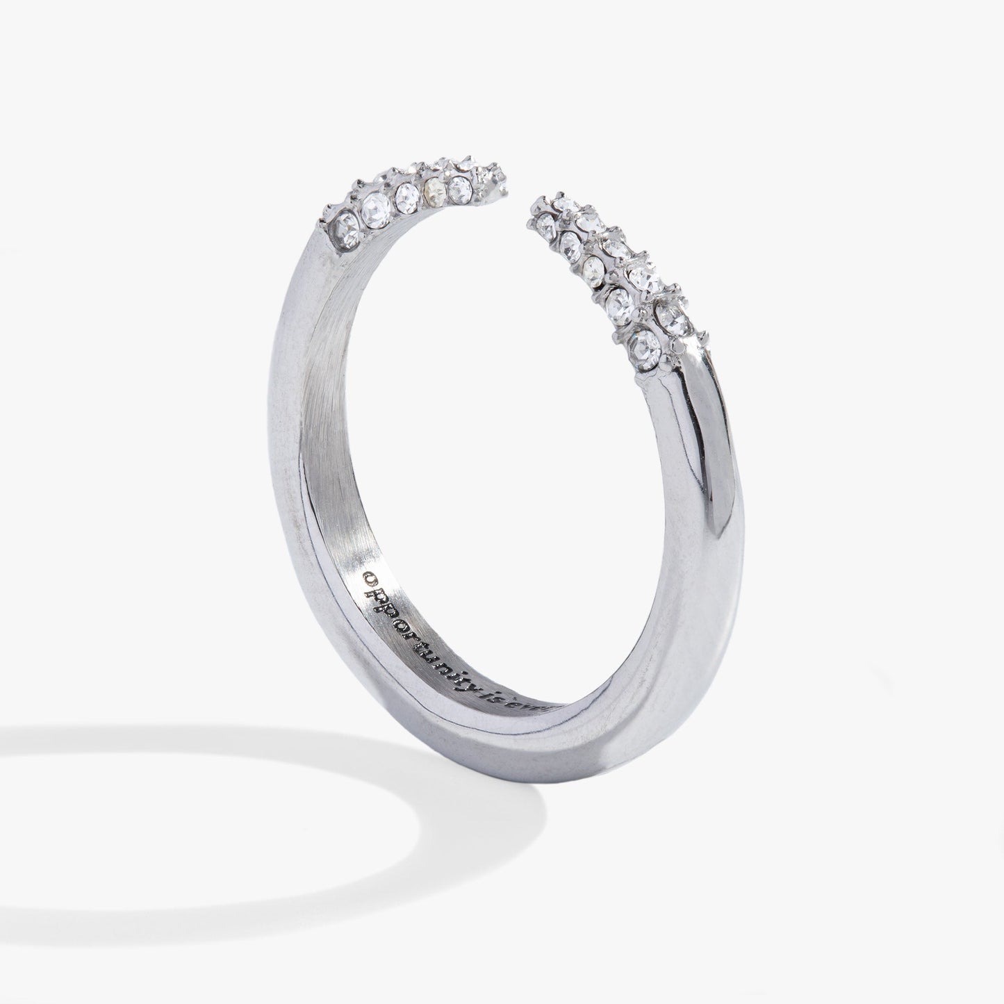 “Opportunity is Everywhere” Open Tusk Ring ALEX AND ANI