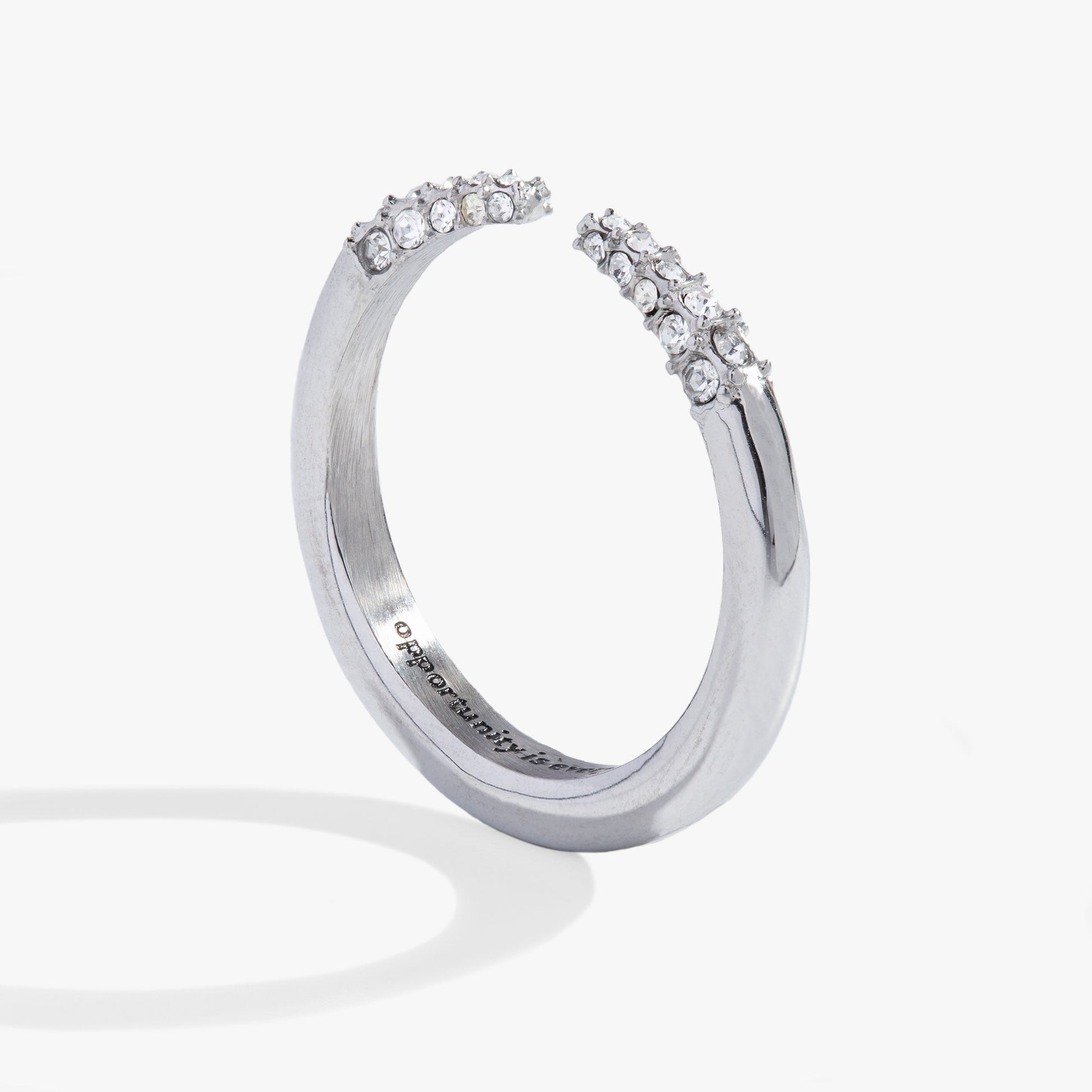 “Opportunity is Everywhere” Open Tusk Ring ALEX AND ANI
