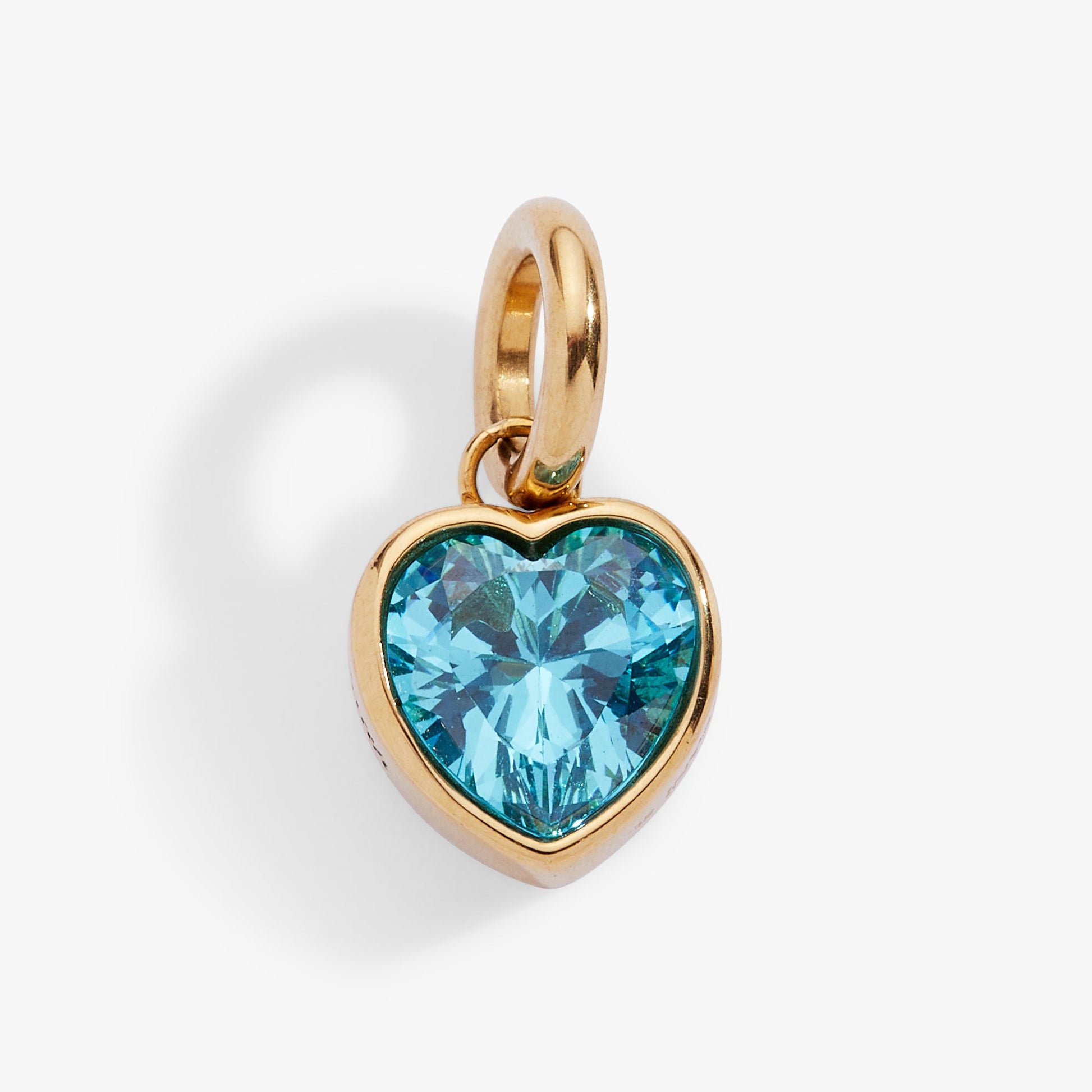 March 'Faith' Heart Birthstone Charm ALEX AND ANI