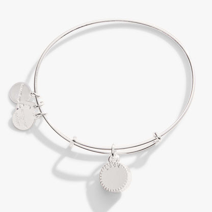 May Birthstone Charm Bangle, Emerald ALEX AND ANI