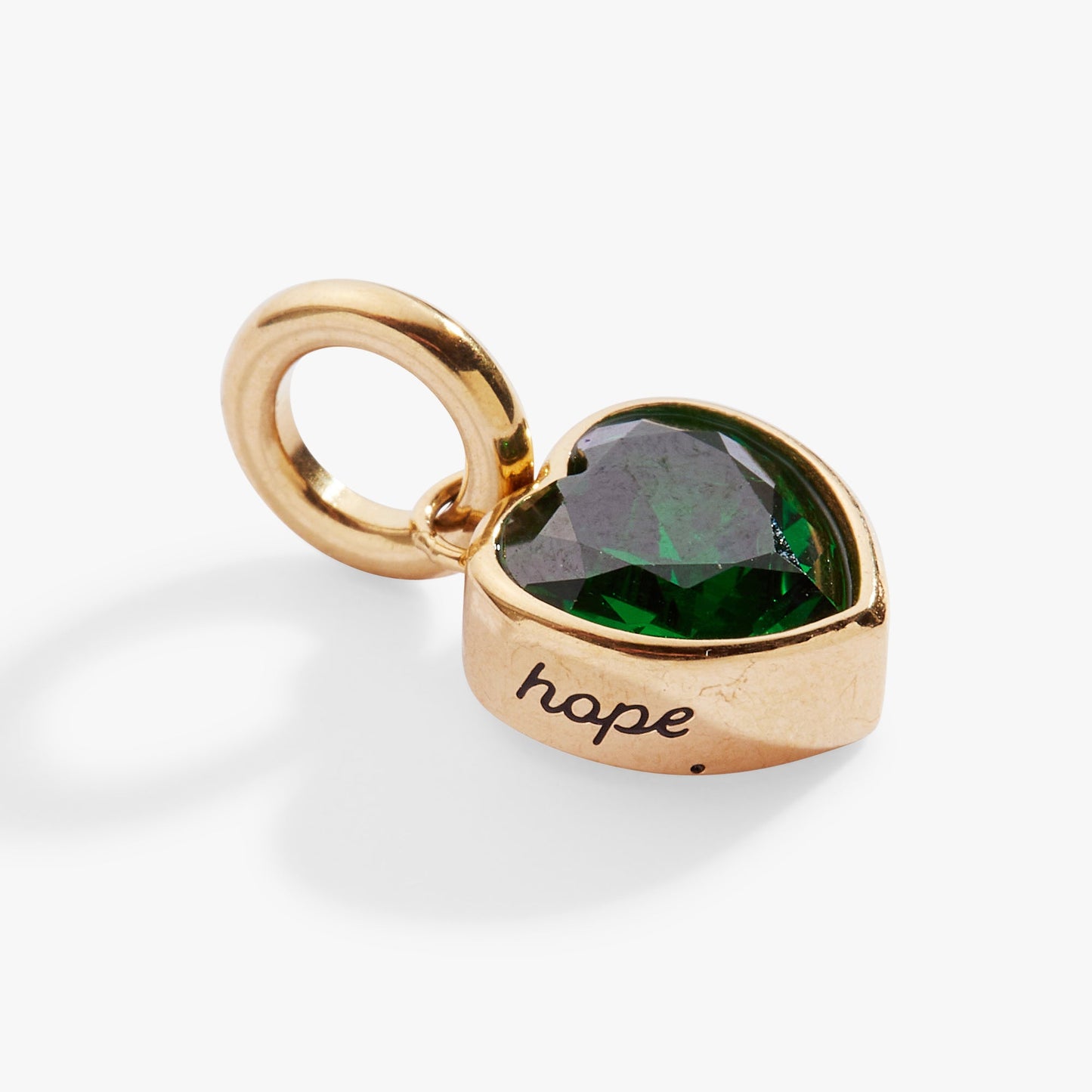 May 'Hope' Heart Birthstone Charm ALEX AND ANI