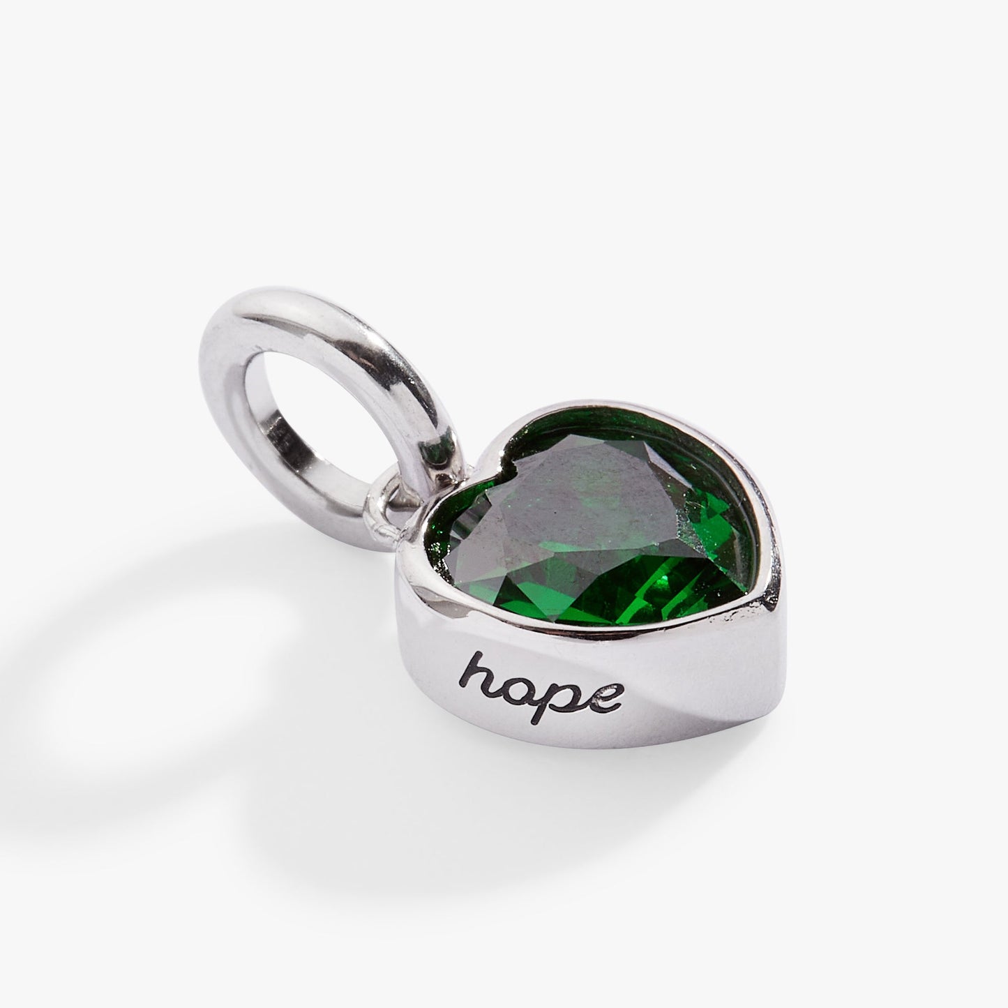 May 'Hope' Heart Birthstone Charm ALEX AND ANI