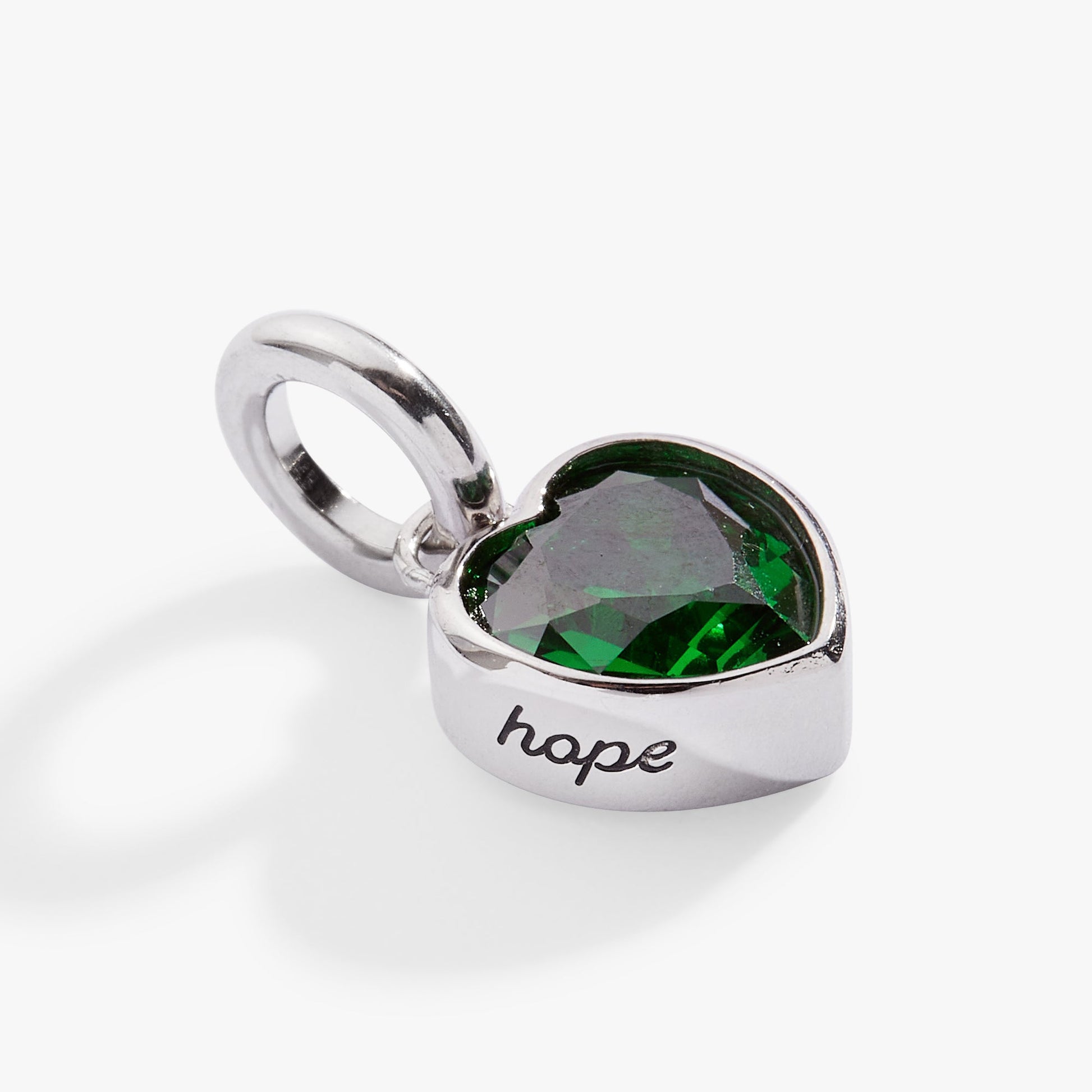 May 'Hope' Heart Birthstone Charm ALEX AND ANI