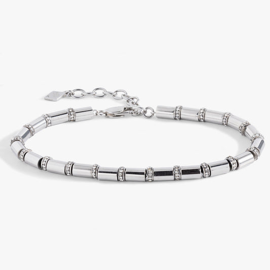 Tube Bead and Crystal Chain Bracelet ALEX AND ANI