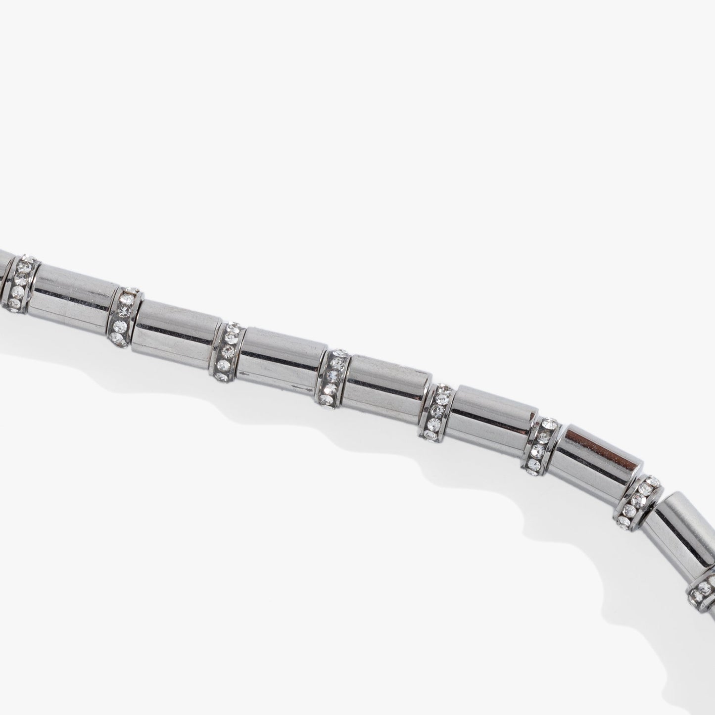 Tube Bead and Crystal Chain Bracelet ALEX AND ANI