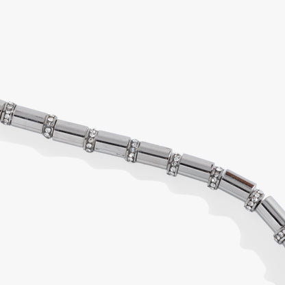 Tube Bead and Crystal Chain Bracelet ALEX AND ANI