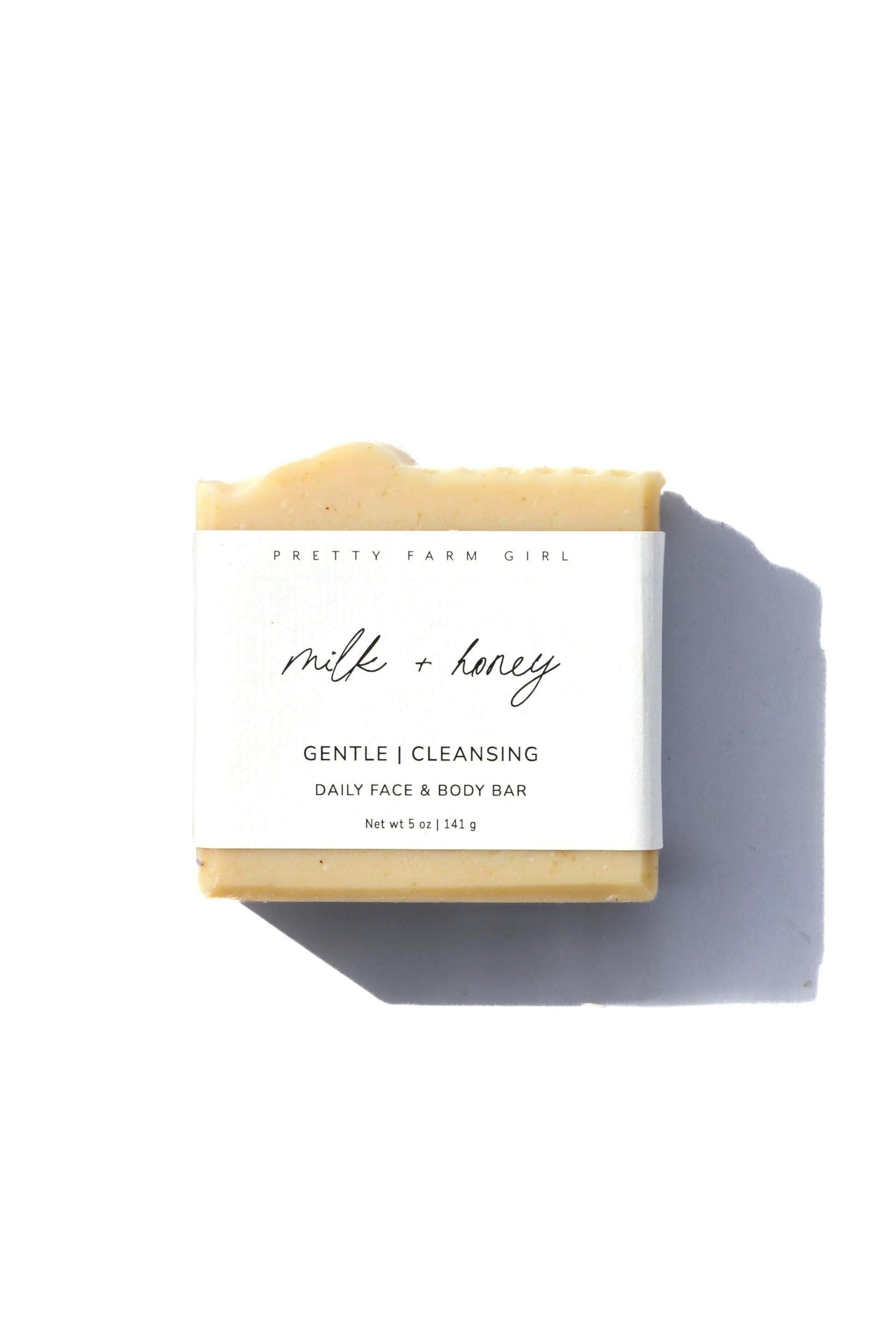 Fragrance Free Handmade Tallow + Goat Milk Soap Bar Trio Pretty farm girl